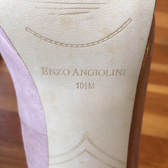 Enzo Angiolini’s Smiles pump in iridescent pink. - Picture 4 of 4